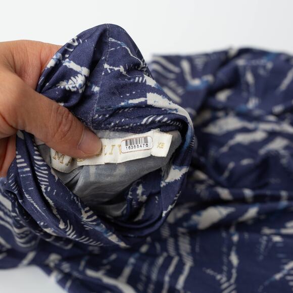 Marie Oliver Paxton Dress in Blue Animal Mesh - Picture 8 of 11